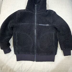 Wilfred Black Teddy Jacket xxs fits more like a xs